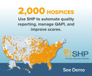 screenshot of SHP for Hospice